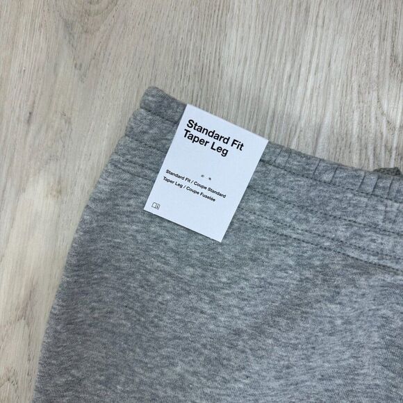 Nike Club Fleece Jogger Tapered Pants Mens Large Heather Grey 826431 063 - Picture 4 of 4